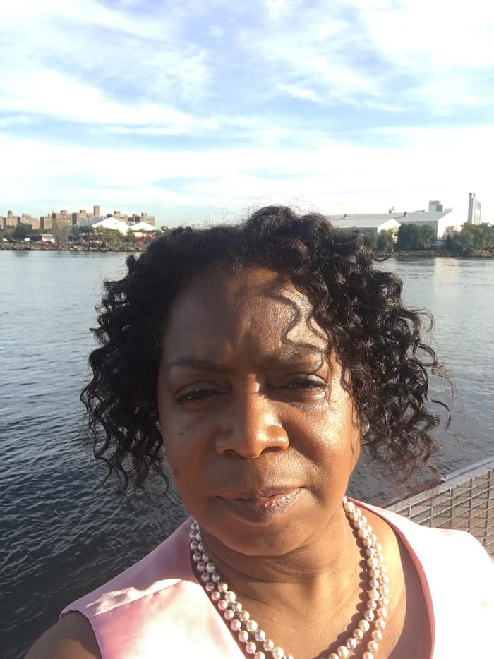 Photograph taken on Roosevelt Island, titled as waiting for the call to set