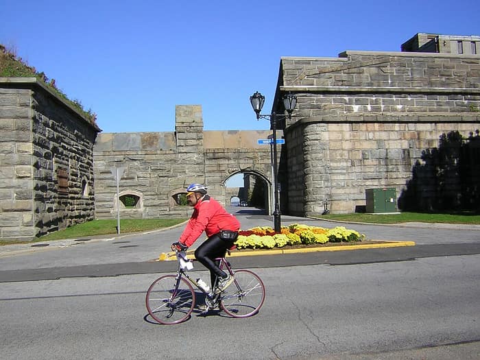 South gate of Fort Schuyler on Throggs Neck in the Bronx