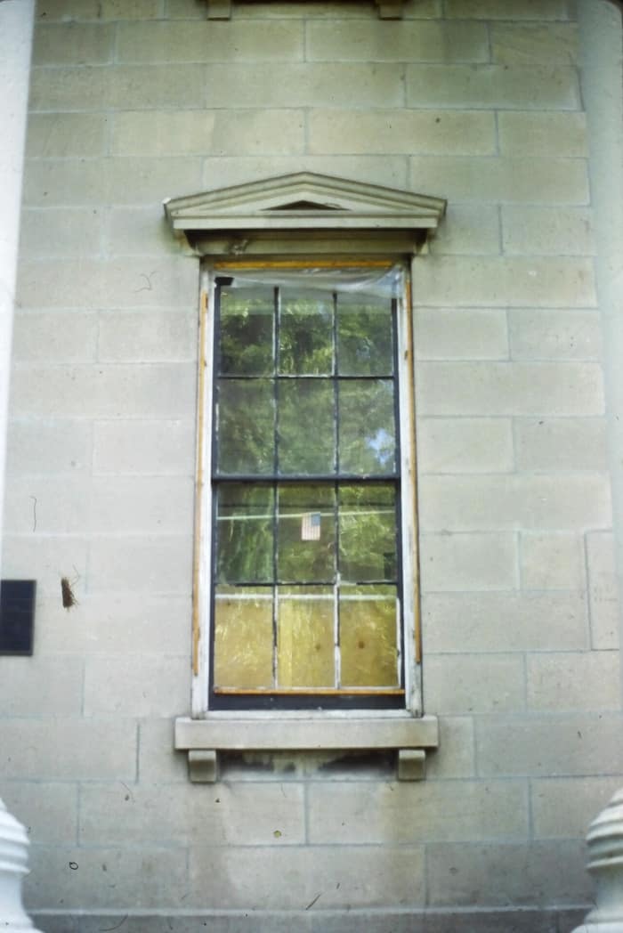 Fachada neogriega del Edificio C de Sailors’ Snug Harbor