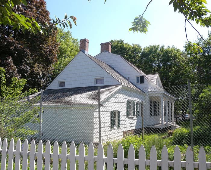The Hendrick I. Lott House on East 36th Street in Marine Park, Brooklyn
