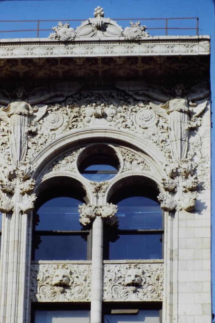 Ornamental terracotta detail of the Bayard-Condict Building by Louis Sullivan, view C