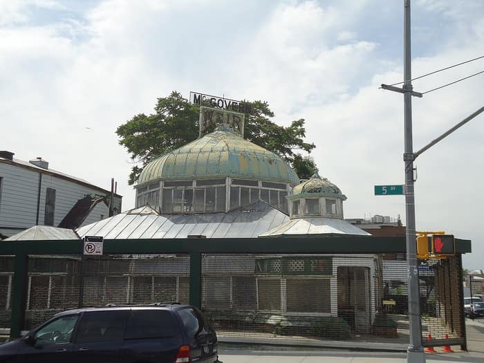 The McGovern-Weir Greenhouse, a Victorian greenhouse in Greenwood Heights, Brooklyn