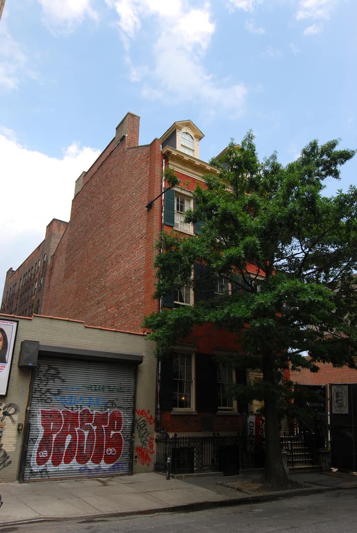 Second street view in Manhattan photographed in July 2008 near the museum