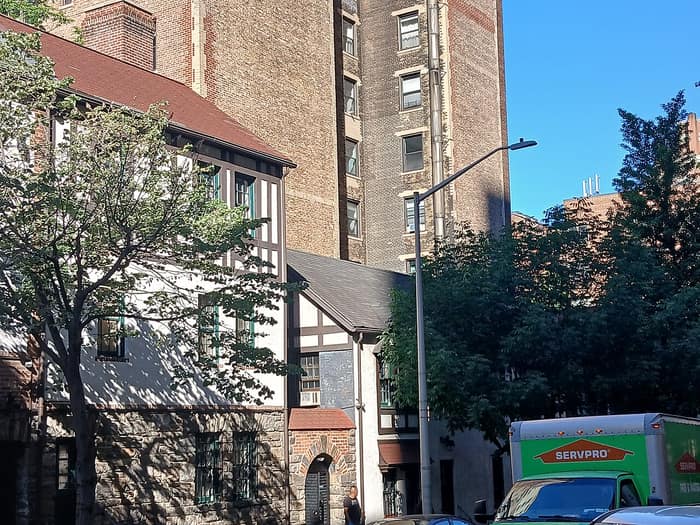 View of Pomander Walk, June 2026