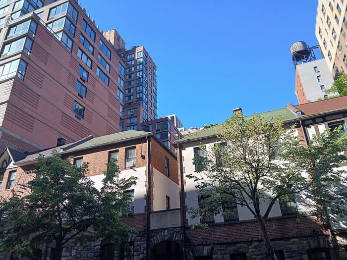 Another view of Pomander Walk, June 2026