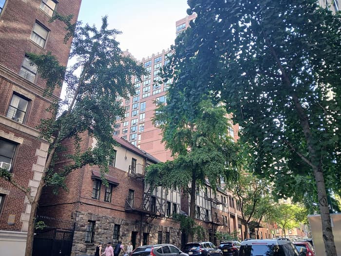 Third view of the houses of Pomander Walk, June 2026