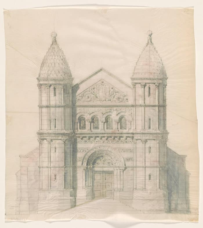 Second historic view of the Vanderbilt mausoleum in New Dorp, Staten Island